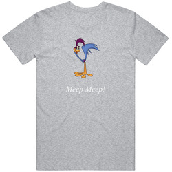Road Runner Meep Meep Cartoons Looney Toons Character Unisex Cotton Tee Classic T Shirt