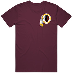 Washington Redskins Small Emblem Unisex Cotton Tee Classic T Shirt