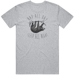 Napallday_gray Unisex Cotton Tee Classic T Shirt