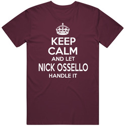 Nick Ossello Keep Calm And Let Ossello Handle It Colorado Lacrosse Unisex Cotton Tee Classic T Shirt