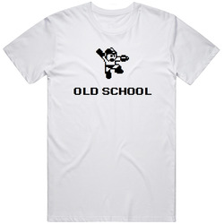 Megaman Old School Unisex Cotton Tee Classic T Shirt