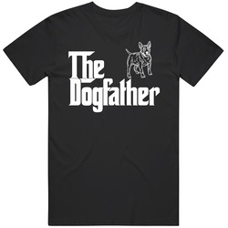 Bull Terrier Custom Dog Breed The Dogfather Black T Shirt