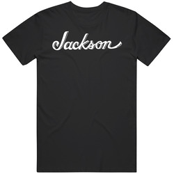 A Jkson Guitar Logo 1 Unisex Cotton Tee Classic T Shirt