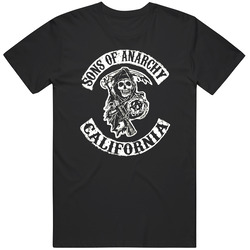 Sons Of Anarchy Jax Teller Unisex Cotton Tee Classic T Shirt