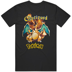 Charizard Pokemon Gamers T Shirt