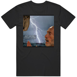 Jeff Dwyer Stormy Nights Black Unisex Cotton Tee Classic T Shirt