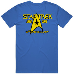 Star Trek 1966 - 2016 Unisex Cotton Tee Classic T Shirt