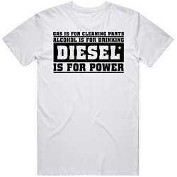 Diesel White T Shirt