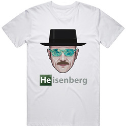 Heisenberg Breaking Bad Walter White Unisex Cotton Tee Classic T Shirt