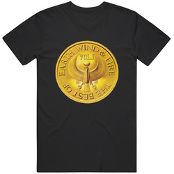 Earth, Wind & Fire Band Logo Black Unisex Cotton Tee Classic T Shirt