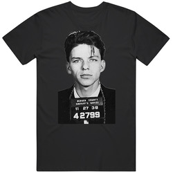 Frank Sinatra Mugshot T Shirt Men (black) T Shirt