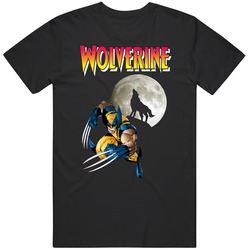 Wolverine Unisex Cotton Tee Classic T Shirt
