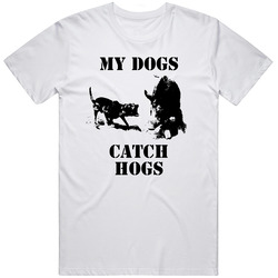 Large Hog Dog T Shirt