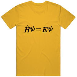 Time-independent Schrodinger Equation Unisex Cotton Tee Classic T Shirt