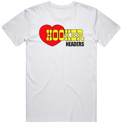 Hooker Headers Logo Unisex Cotton Tee Classic T Shirt