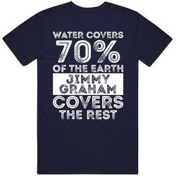 Water Covers Earth Jimmy Graham Seattle Sports Football Unisex Cotton Tee Classic T Shirt