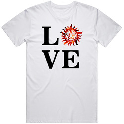 Love Supernatural Unisex Cotton Tee Classic T Shirt
