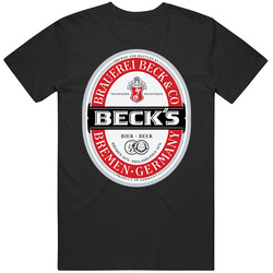 A Becks Logo 1 Unisex Cotton Tee Classic T Shirt