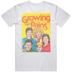 Growing Pains Bubble Gum Stickers Unisex Cotton Tee Classic T Shirt