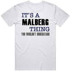 Malberg Thing You Wouldn't Understand Essential Family Unisex Cotton Tee Classic T Shirt
