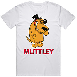 Wacky Races Muttley Characters T Shirt Dastardly Catch The Pigeon Top Unisex Cotton Tee Classic T Shirt