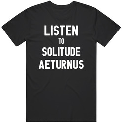 Listen To Solitude Aeturnus Rock Music Band Unisex Cotton Tee Classic T Shirt
