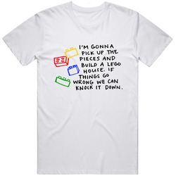 Ed Sheeran Lego House Lyrics Unisex Cotton Tee Classic T Shirt