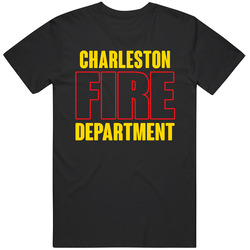 Charleston Fire Department Personalized City Unisex Cotton Tee Classic T Shirt