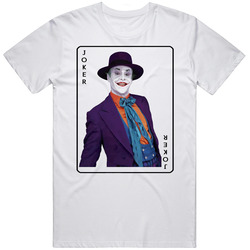 New Hot Joker Card Batman Movie New From Us Unisex Cotton Tee Classic T Shirt