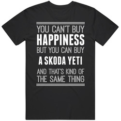 Buy A Skoda Yeti Happiness Car Lover Unisex Cotton Tee Classic T Shirt