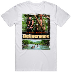 Deliverance  Classic Movie Poster Aged Look Unisex Cotton Tee Classic T Shirt