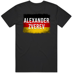 Country Flag Alexander Zverev Germany Tennis Olympics Unisex Cotton Tee Classic T Shirt