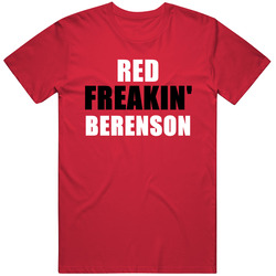 Red Berenson Freakin Sports Michigan Detroit Hockey Unisex Cotton Tee Classic T Shirt