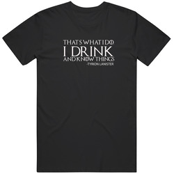 Game Of Thrones That's Unisex Cotton Tee Classic T Shirt