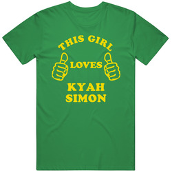 This Girl Loves Kyah Simon Australian Sports Athletes Unisex Cotton Tee Classic T Shirt
