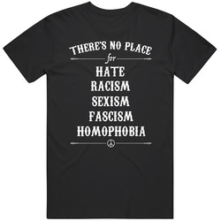 Theresnoplaceblack Unisex Cotton Tee Classic T Shirt