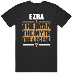 Ezra The Man The Myth The Legend Men's Unisex Cotton Tee Classic T Shirt