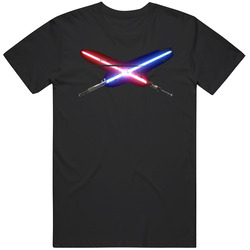 Star Wars Lightsaber 90s Throwback Unisex Cotton Tee Classic T Shirt