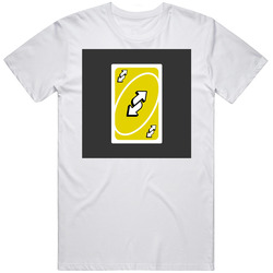 Uno Yellow Reverse Card Game Snowflake Ornament Holiday Ornament Unisex Cotton Tee Classic T Shirt