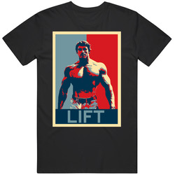 Lift T-shirt Arnold Tee Workout Unisex Cotton Tee Classic T Shirt