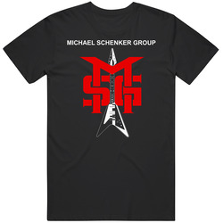 New T-Shirt Michael Schenker Group Scorpions Guitar Ufo Live Dean Mens Tee S-6XL Unisex Cotton Tee Classic T Shirt