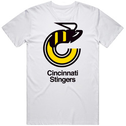 Cincinnati Stingers, T-Shirt, WHA, Hockey, Wasp, Logo, Franchise, Retro, 70's, Sports Unisex Cotton Tee Classic T Shirt