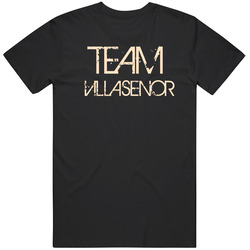 Team Sports Last First Name Villasenor Unisex Cotton Tee Classic T Shirt