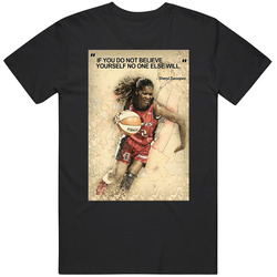 Sheryl Swoopes Female Motivational Nba Basketball Quotes Sports Unisex Cotton Tee Classic T Shirt