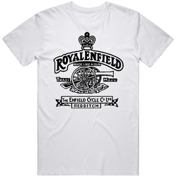 Royaldod Enfld Bw Unisex Cotton Tee Classic T Shirt