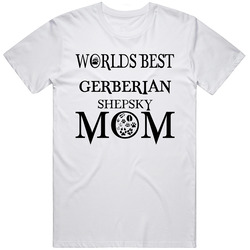 Gerberian Shepsky Worlds Best Mom Dog Unisex Cotton Tee Classic T Shirt
