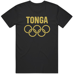 Team Tonga Olympic Games Rings Logo Country Support Unisex Cotton Tee Classic T Shirt