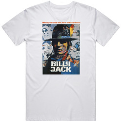 Billy Jack, T-Shirt, Movie, Poster, Vigilante, Navajo, Veteran, Martial Arts, Tom Laughlin, hapkido Unisex Cotton Tee Classic T Shirt