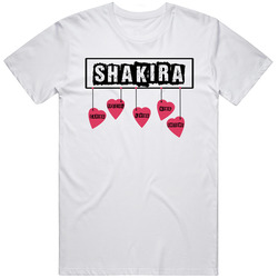 Shakira Loving Caring Kind Special Awesome Hearts Personalized Unisex Cotton Tee Classic T Shirt