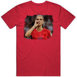 Alex Morgan Sipping Tea Female Soccer Fan Unisex Cotton Tee Classic T Shirt